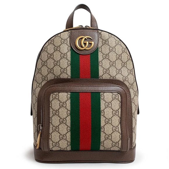 Gucci Ophidia GG Small Backpack Rucksack Daypack Supreme Beige Ebene - Picture 1 of 10